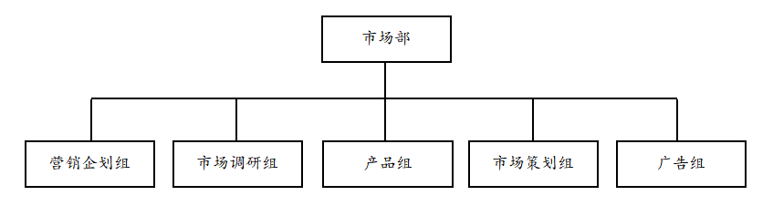 市场部管理制度，市场部的组织结构及职能和人员管理规定？